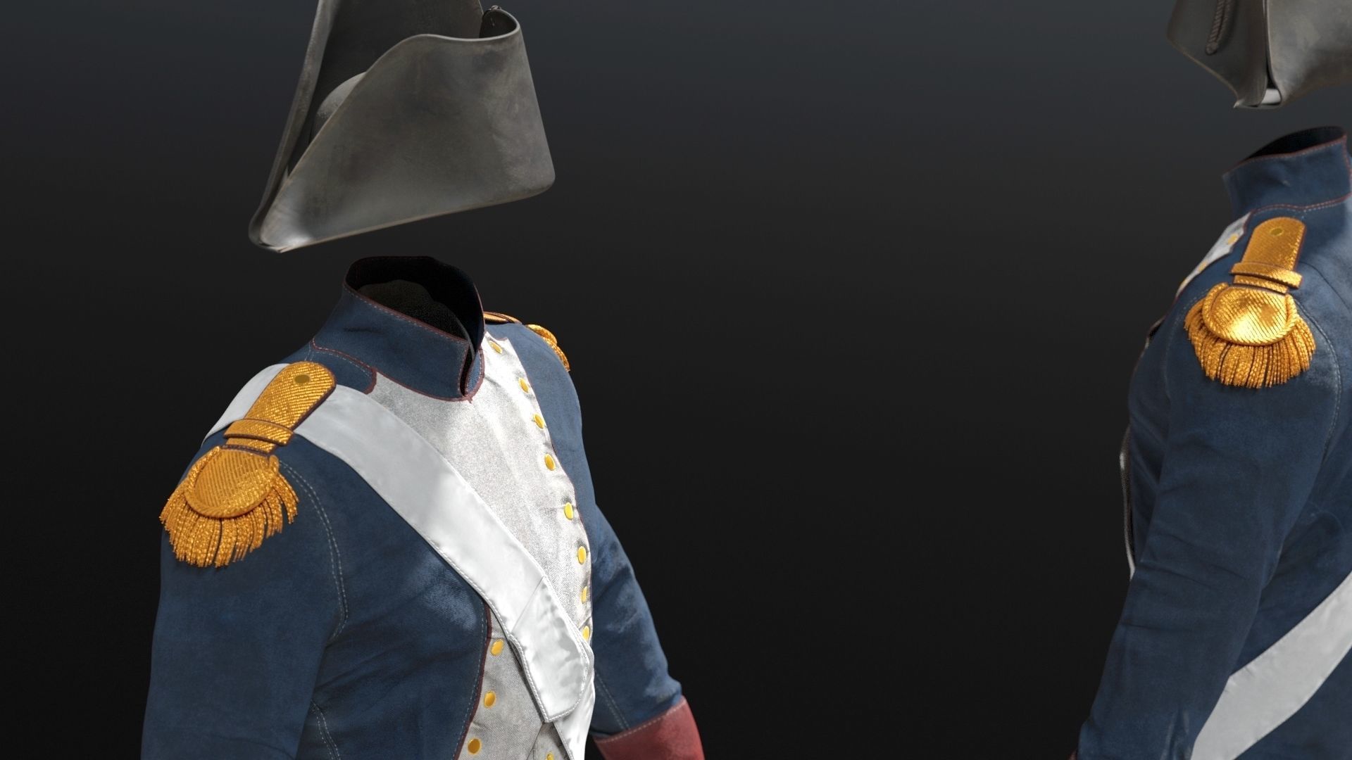 SOLDIER French NAPOLEON 3D model_20