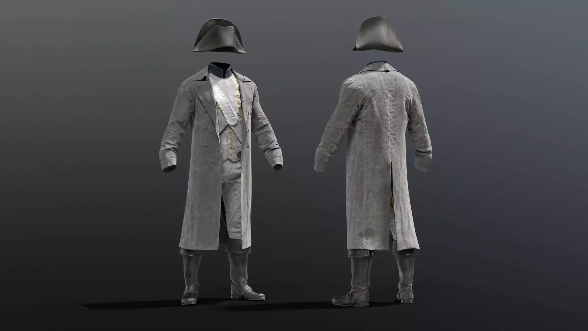 SOLDIER French NAPOLEON 3D model_0