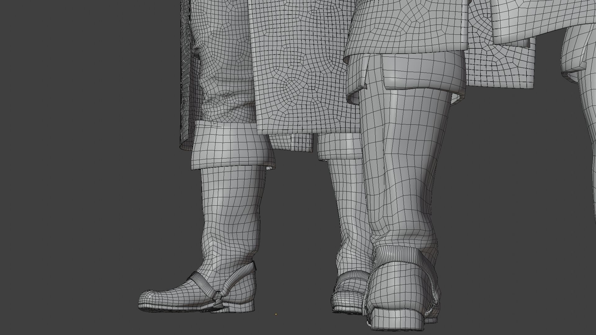 SOLDIER French NAPOLEON 3D model_88