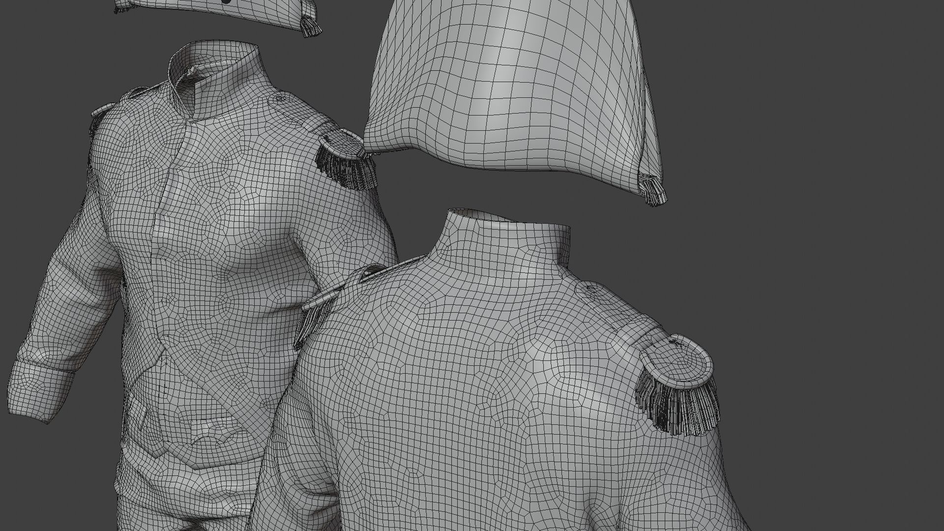 SOLDIER French NAPOLEON 3D model_103