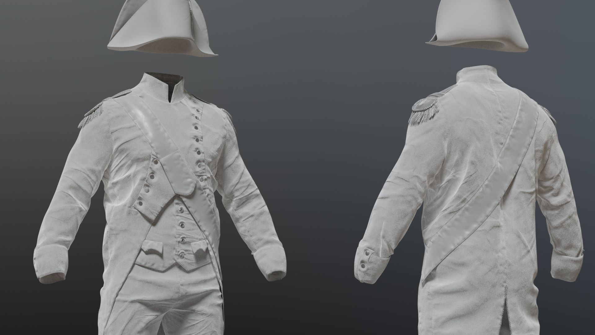 SOLDIER French NAPOLEON 3D model_50