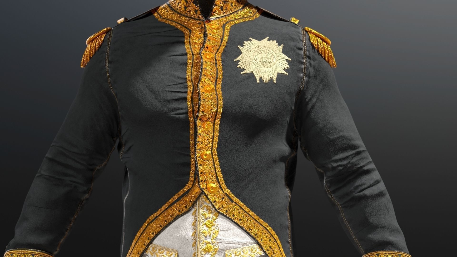 SOLDIER French NAPOLEON 3D model_30