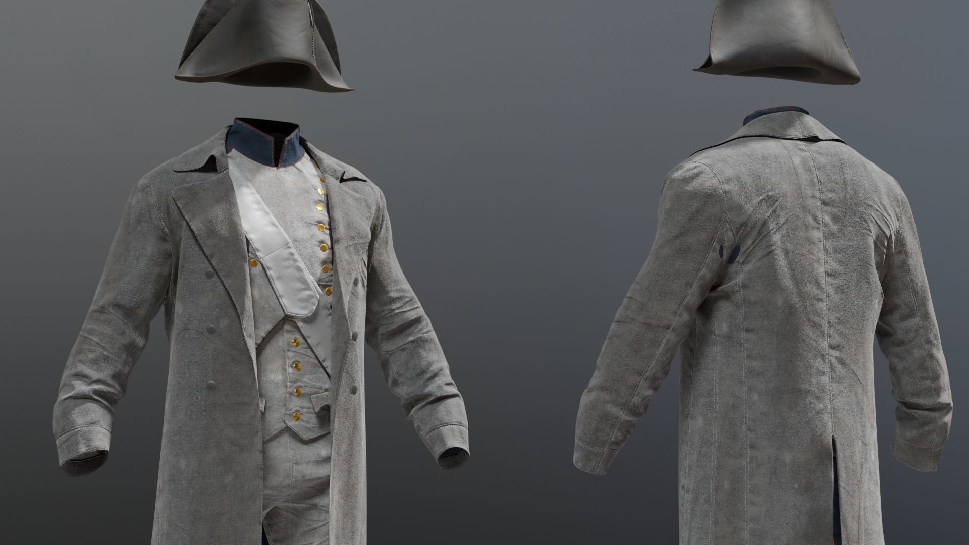 SOLDIER French NAPOLEON 3D model_5