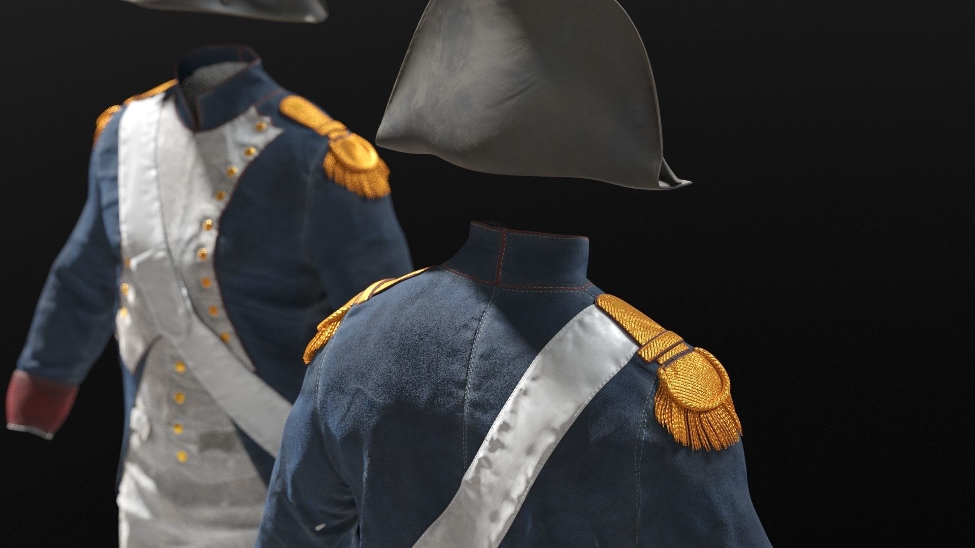 SOLDIER French NAPOLEON 3D model_21