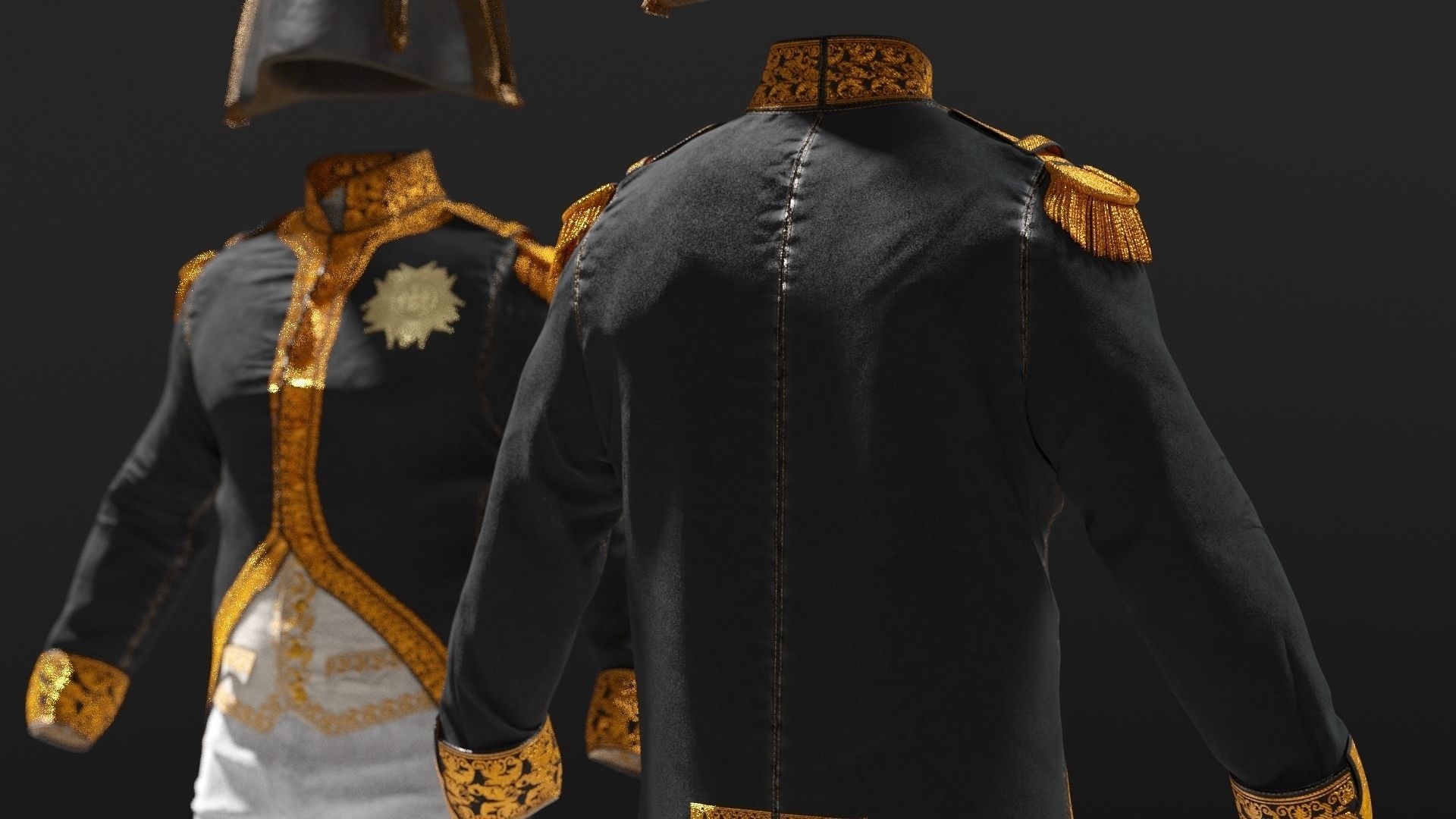SOLDIER French NAPOLEON 3D model_39