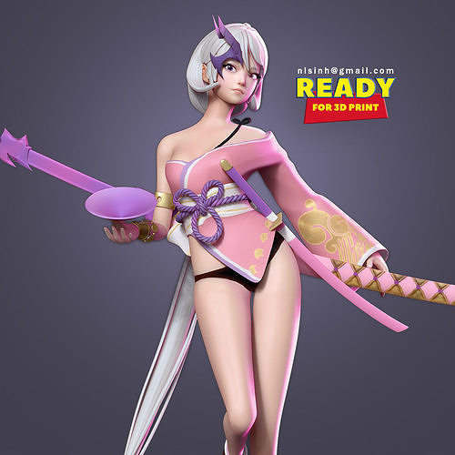 Beakah - Overhit Fanart 3D print model
