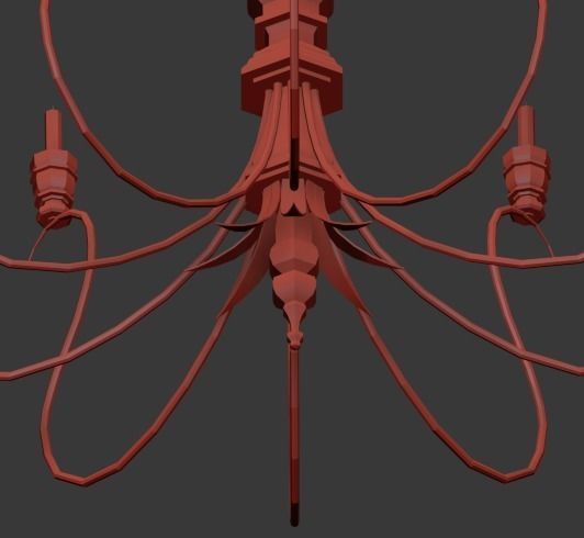 GRAND PALAIS CHANDELIER 3D model_3