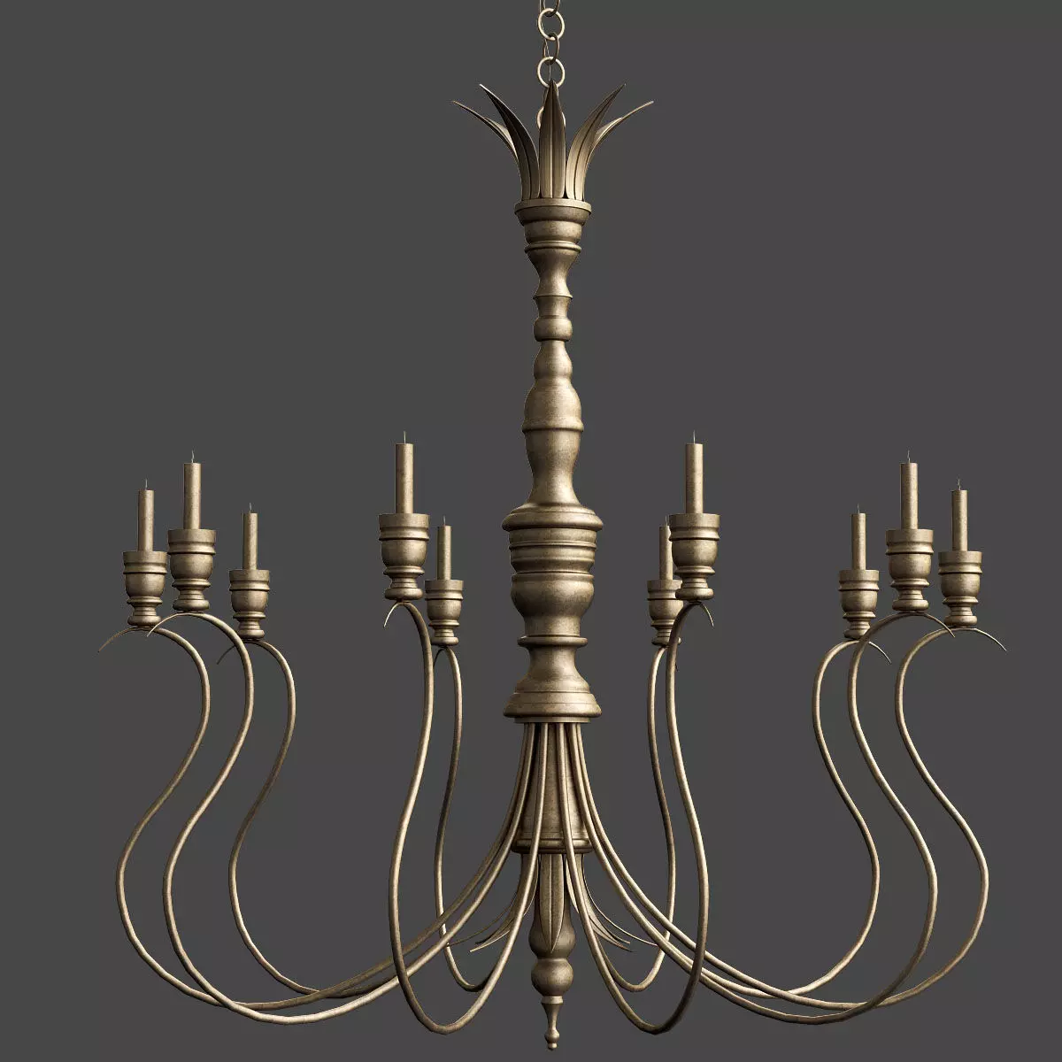 GRAND PALAIS CHANDELIER 3D model_0