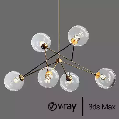 Turenne Large Dynamic Chandelier