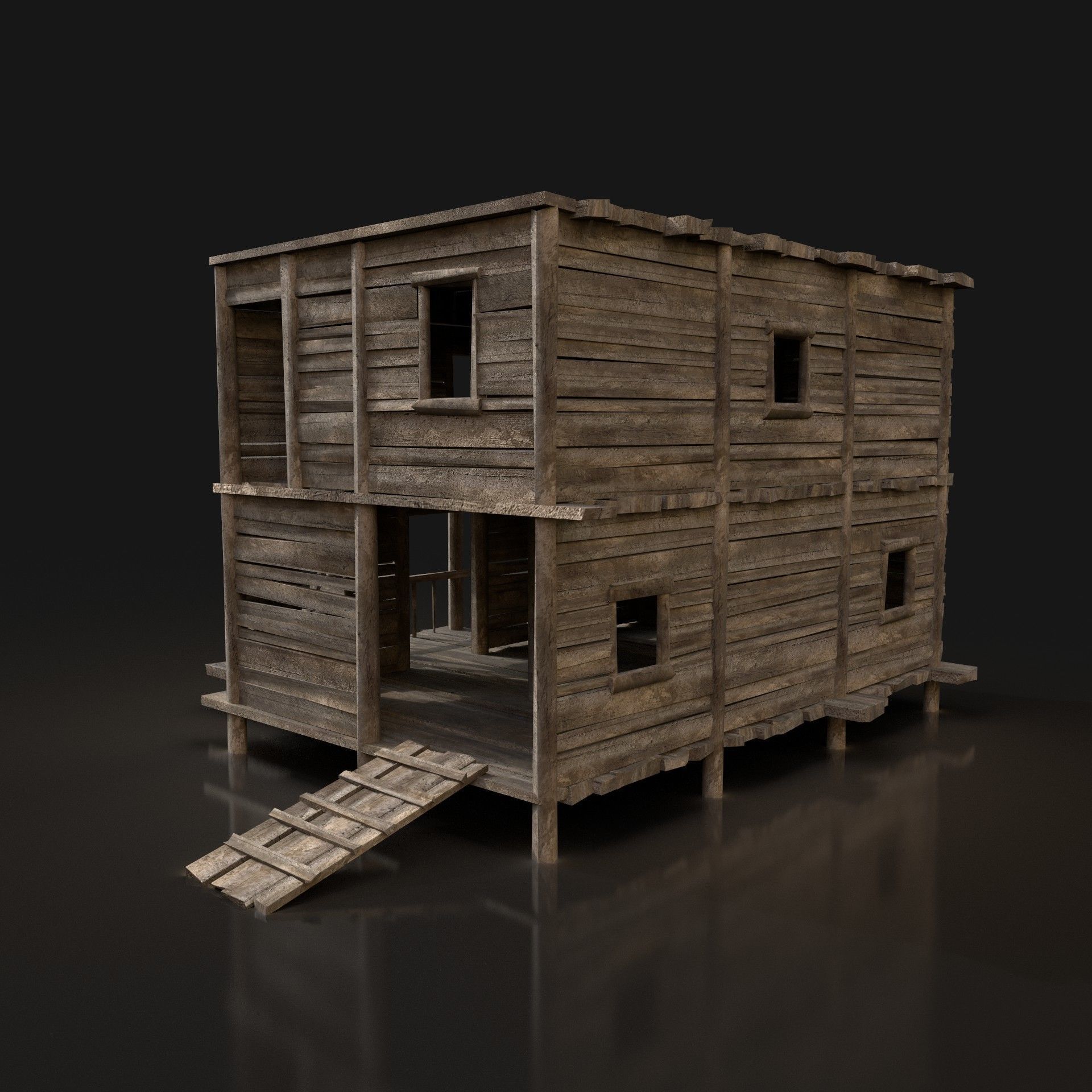 Free for awesome people Free low-poly 3D model_2