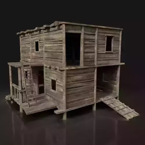 Free for awesome people Free low-poly 3D model