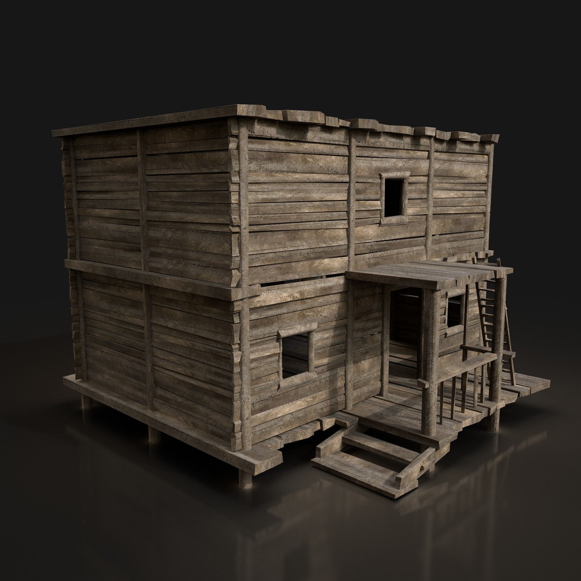 Free for awesome people Free low-poly 3D model_4