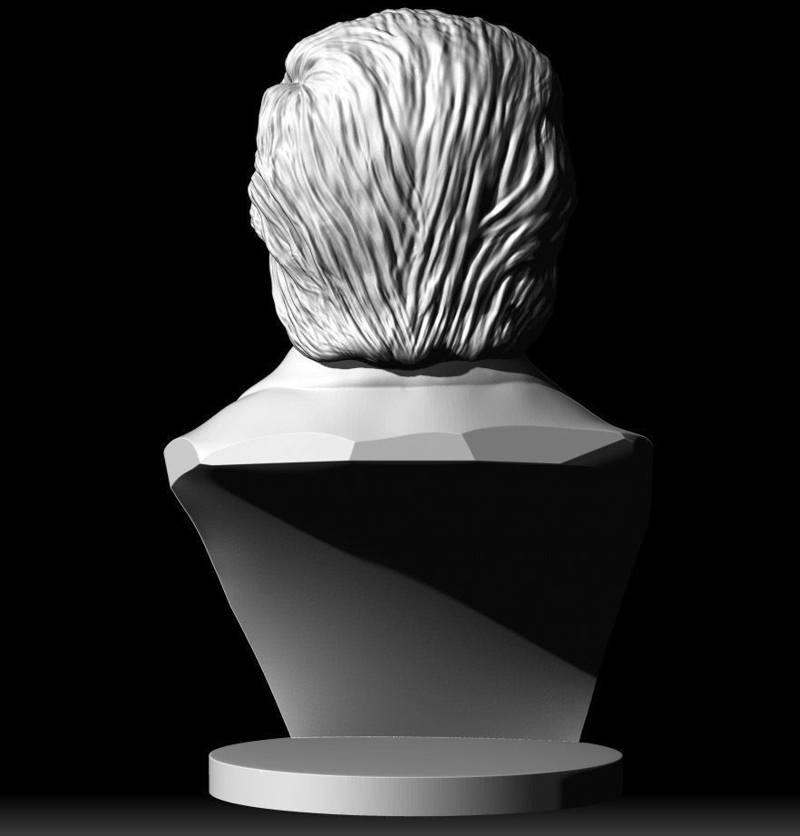 Donald Trump Skull Bust 3D print model_5