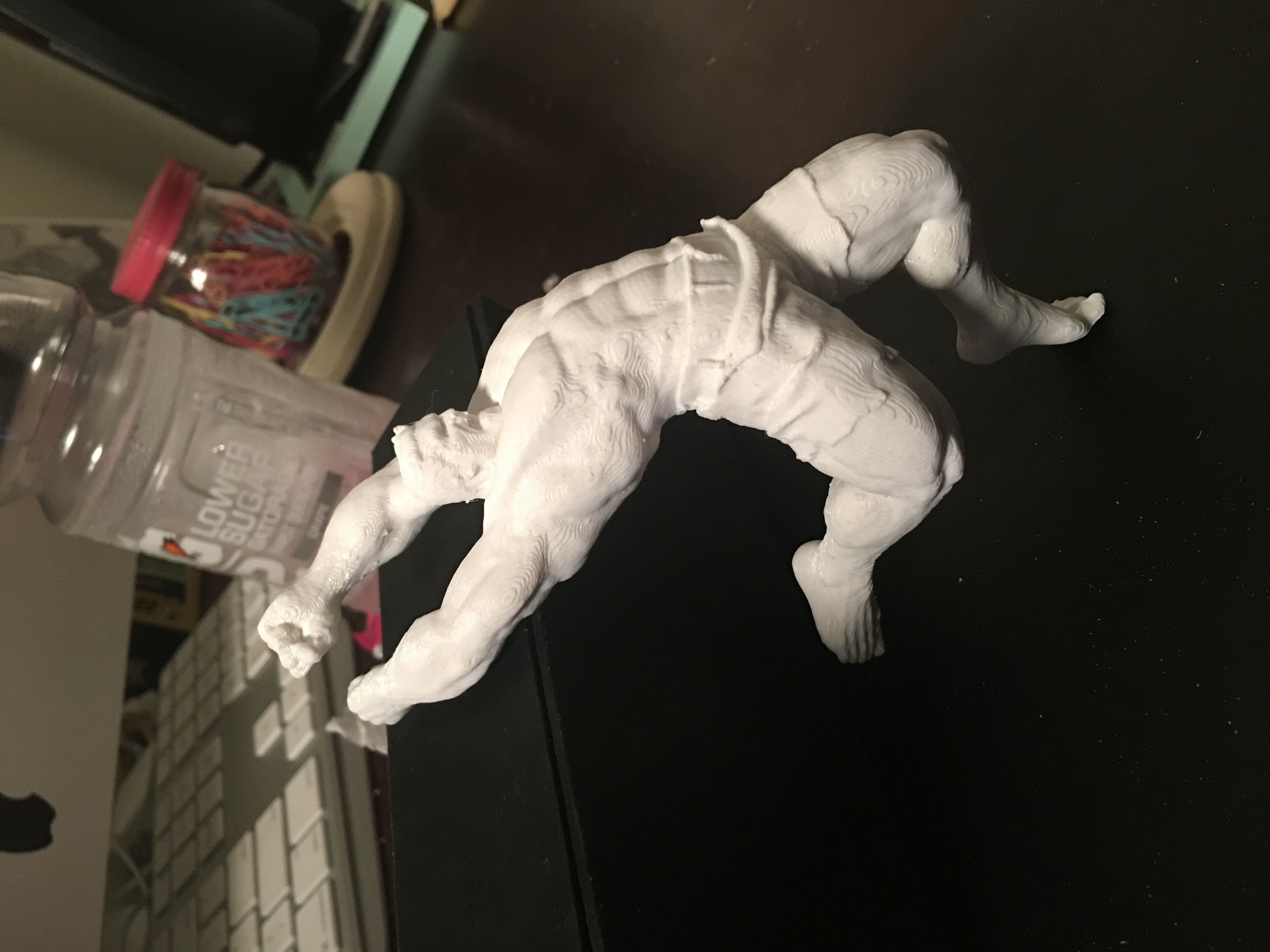 Hulk 3D Print rock 3D print model_2