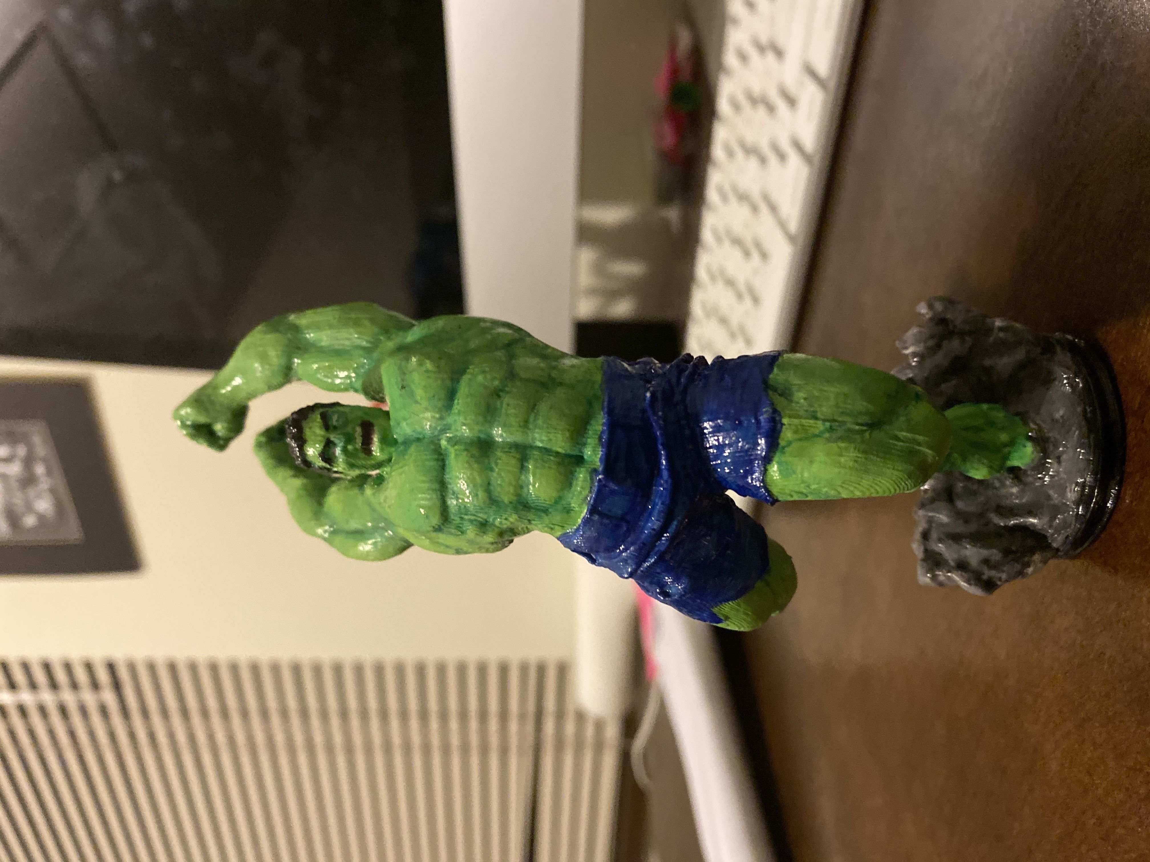 Hulk 3D Print rock 3D print model_8