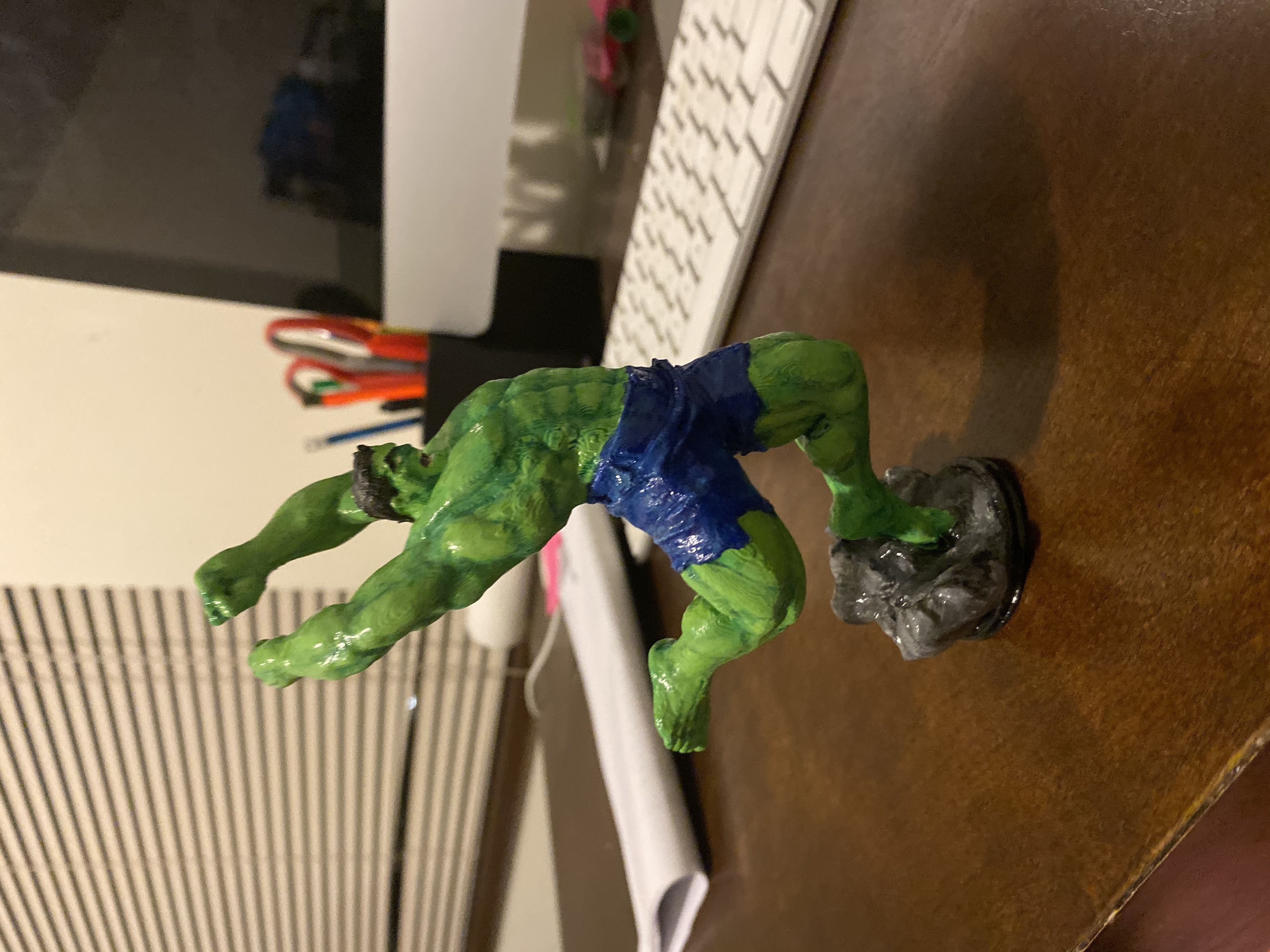 Hulk 3D Print rock 3D print model_10