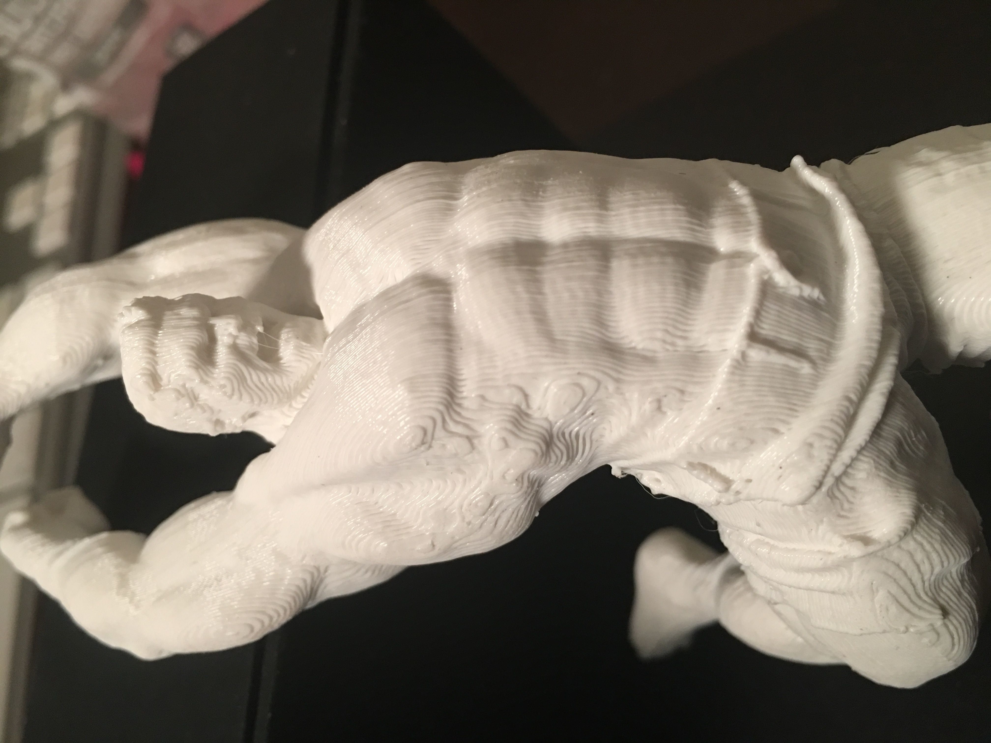 Hulk 3D Print rock 3D print model_3