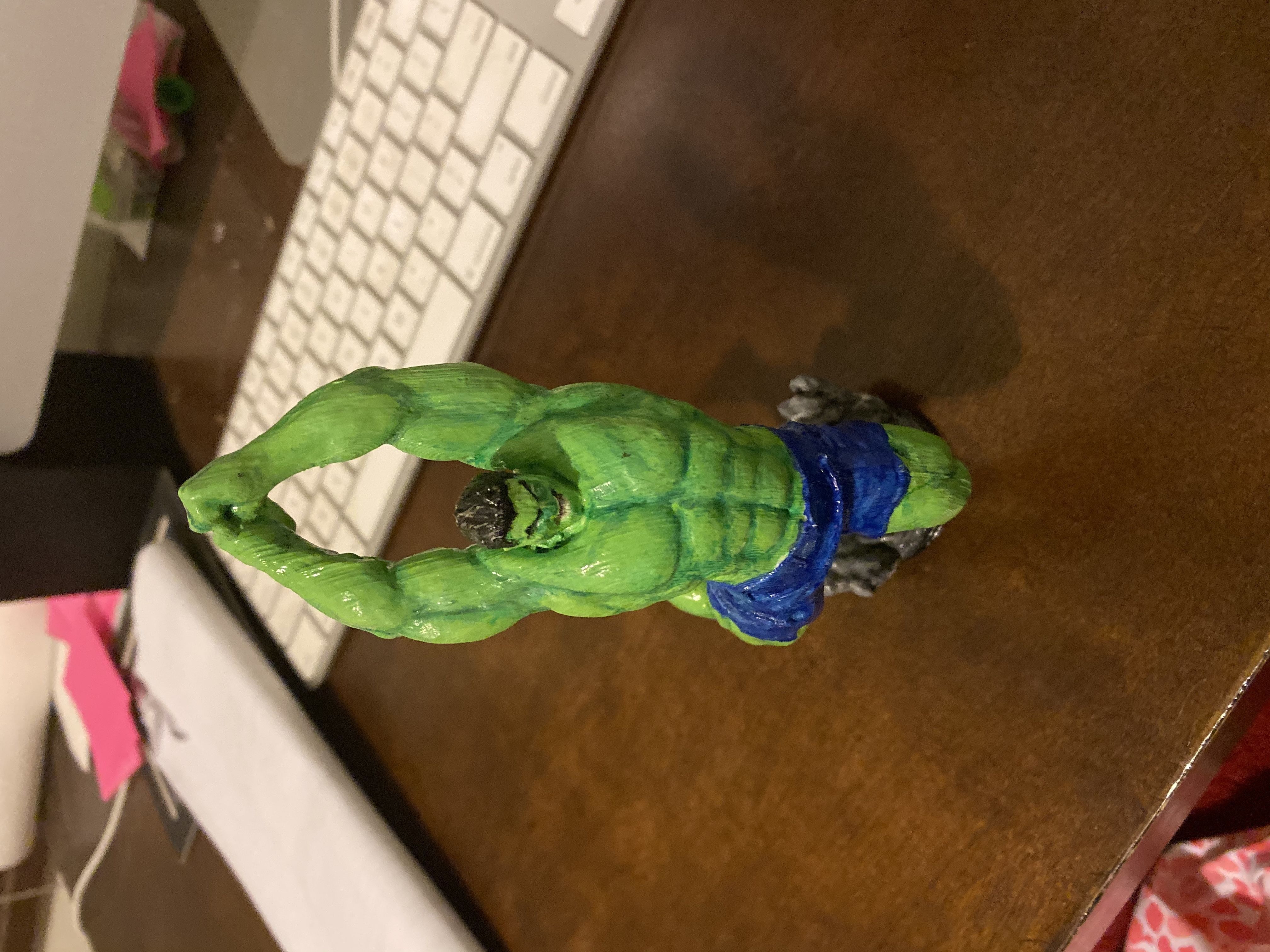 Hulk 3D Print rock 3D print model_9