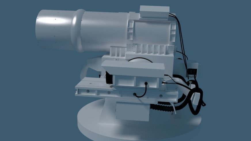 laser turret XN-1 LAWS model 3D model_4