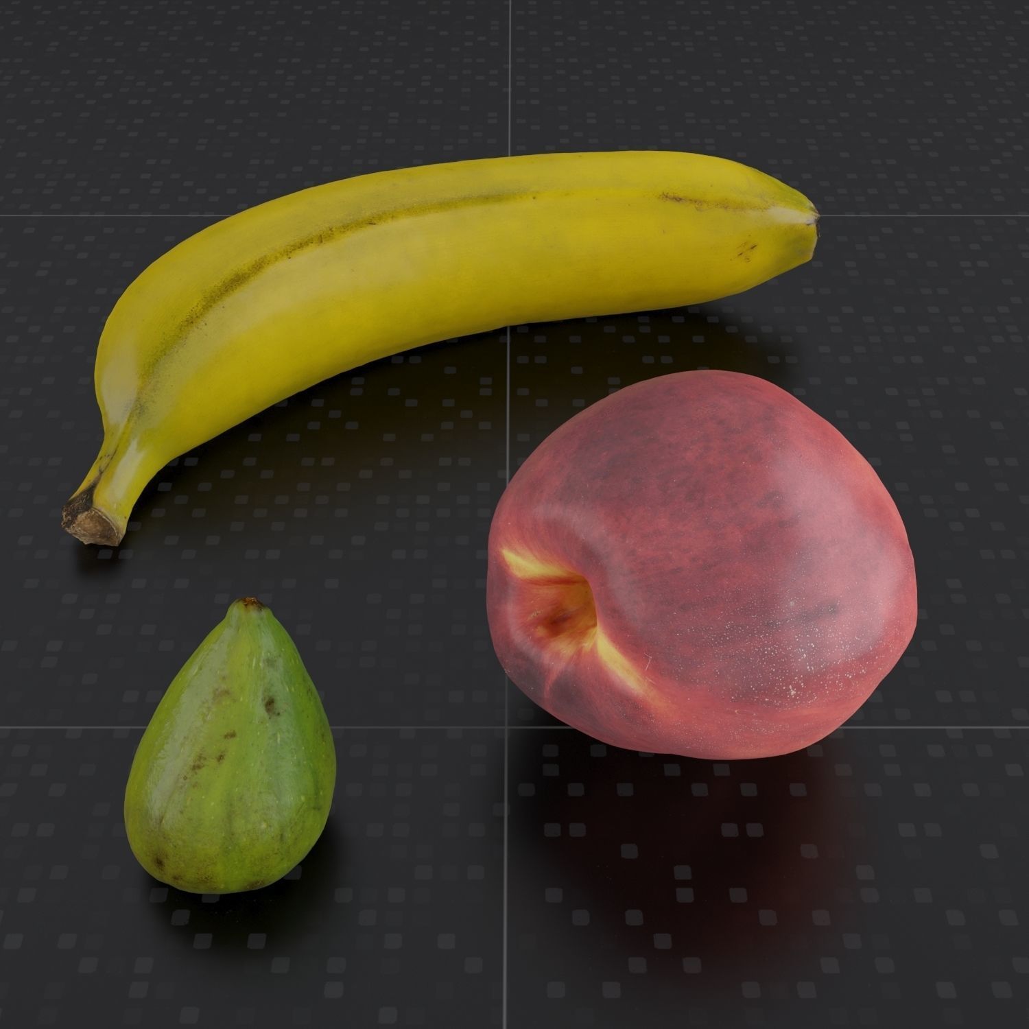Fruit Set 01 3D model_4