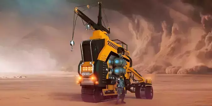 3D Concept Vehicle  3D model