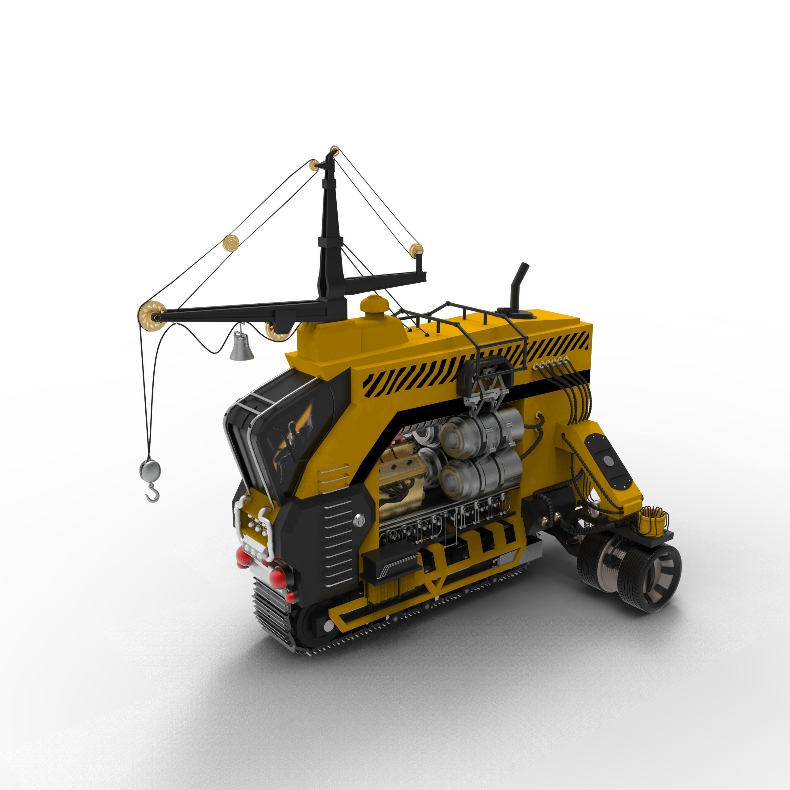 3D Concept Vehicle  3D model_1