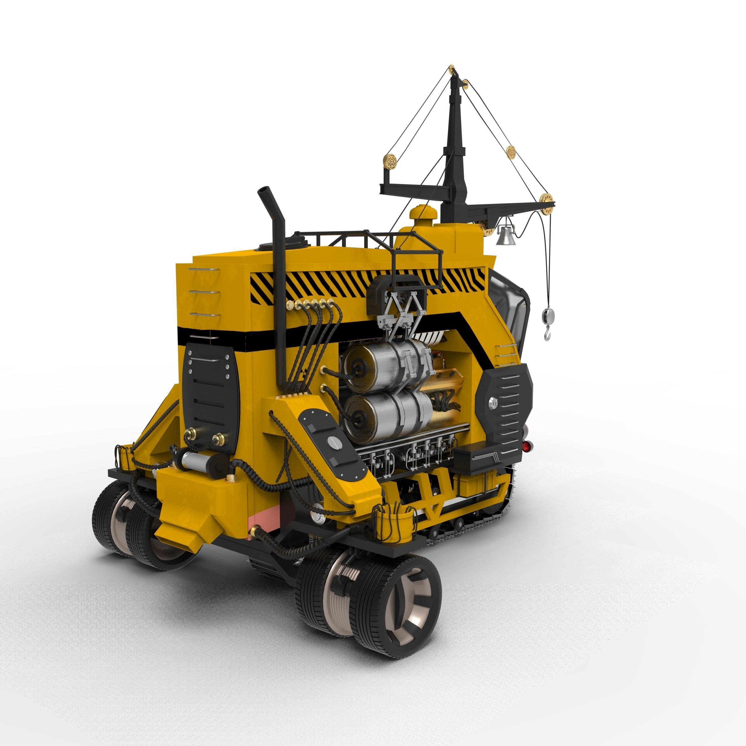 3D Concept Vehicle  3D model_3