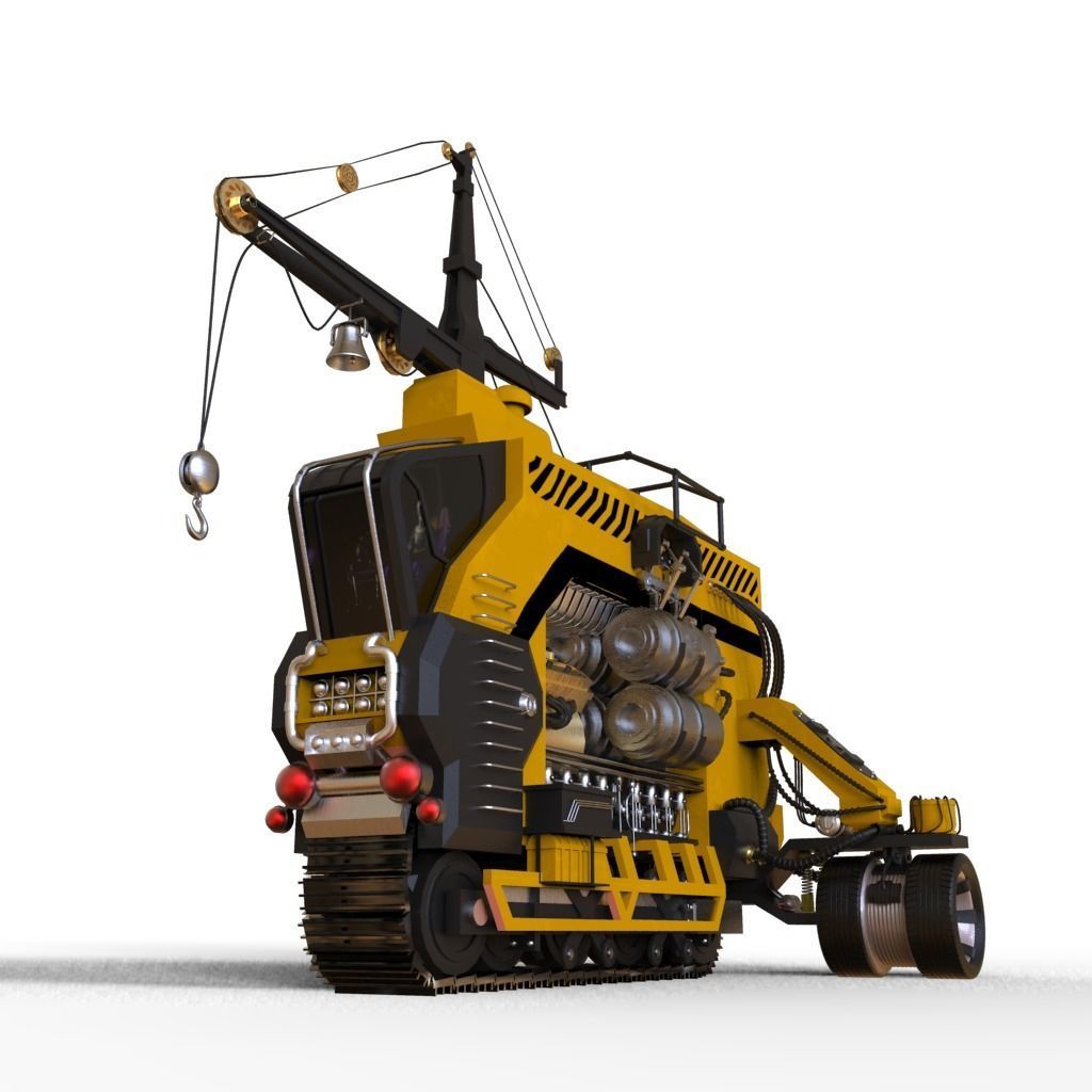 3D Concept Vehicle  3D model_4