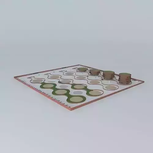 Ant walk 3D model