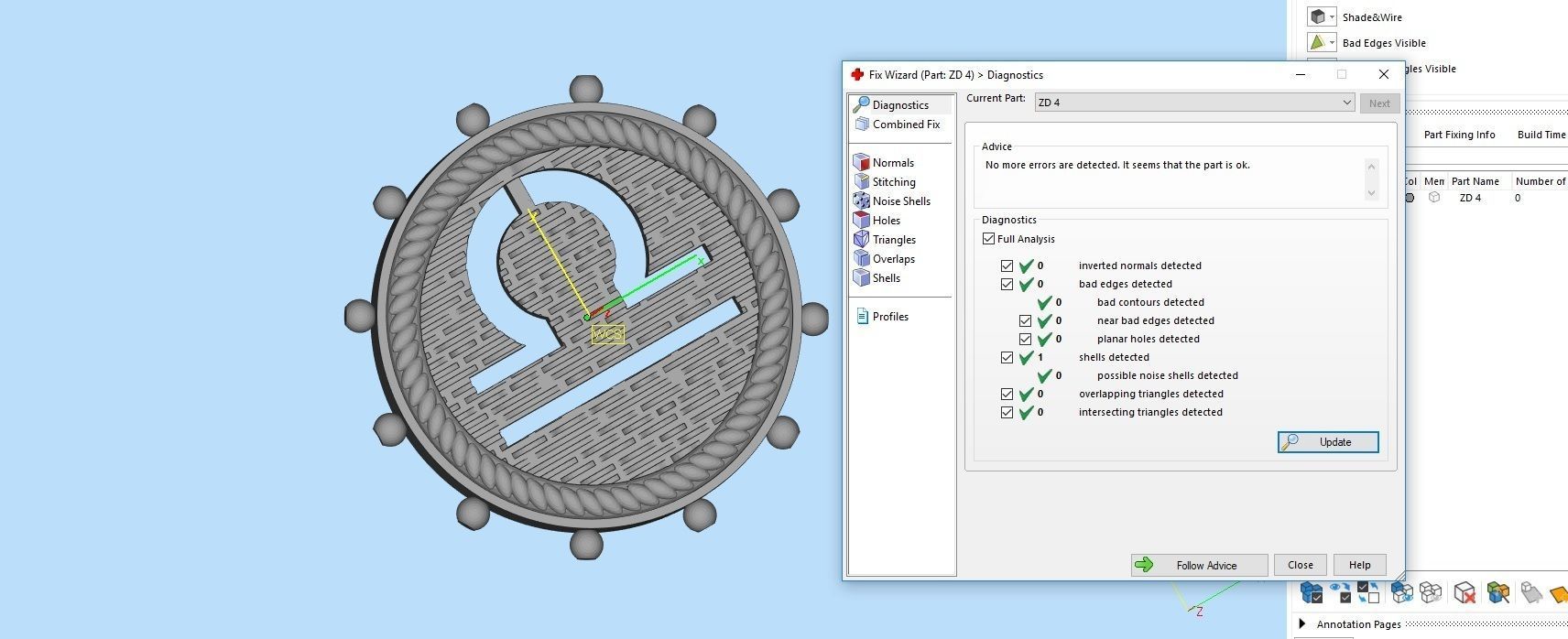 Pendant with the zodiacs 3D print model_8
