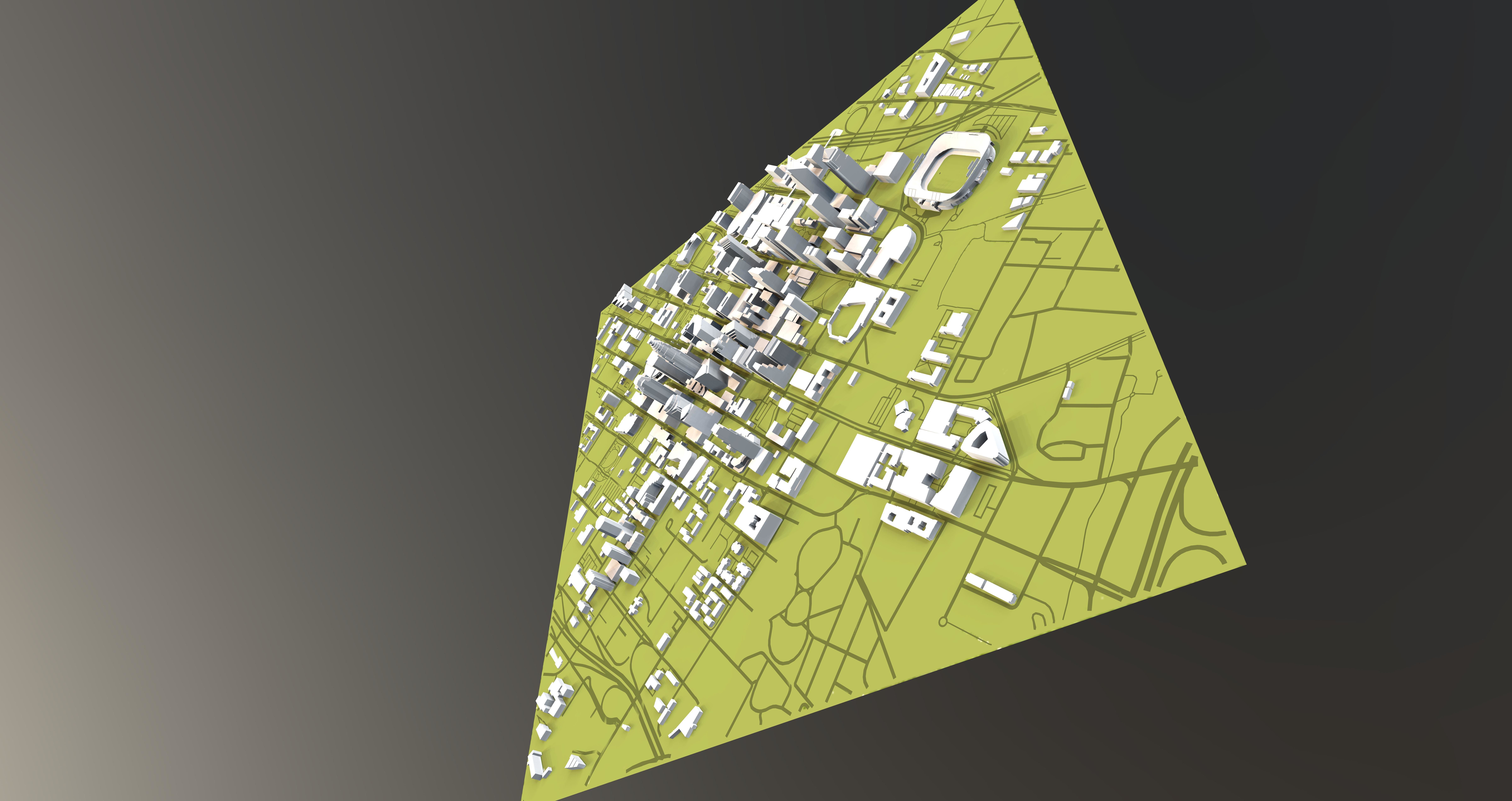 Downtown Charlotte North Carolina 3D model_4