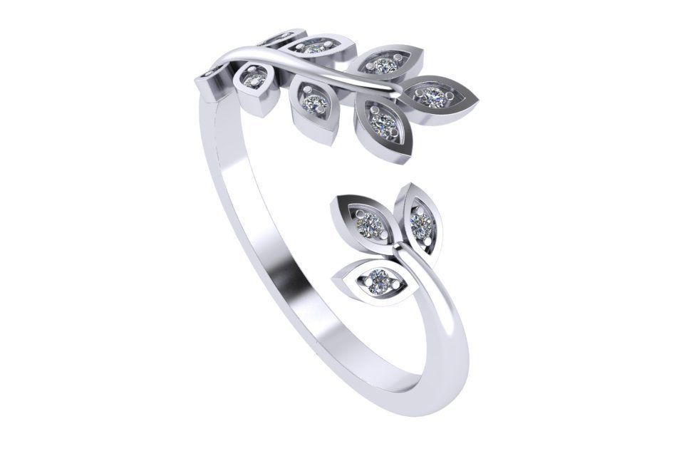 ring sprig 3D print model_1