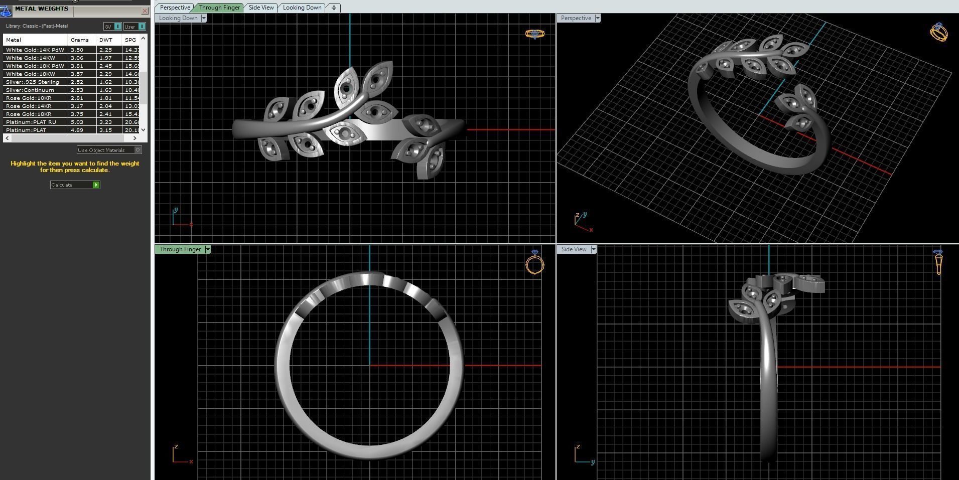 ring sprig 3D print model_5