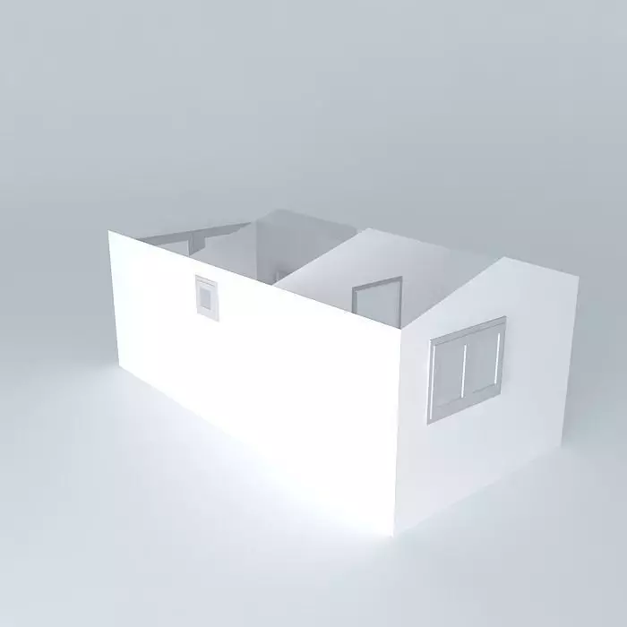 House section Free 3D model_0