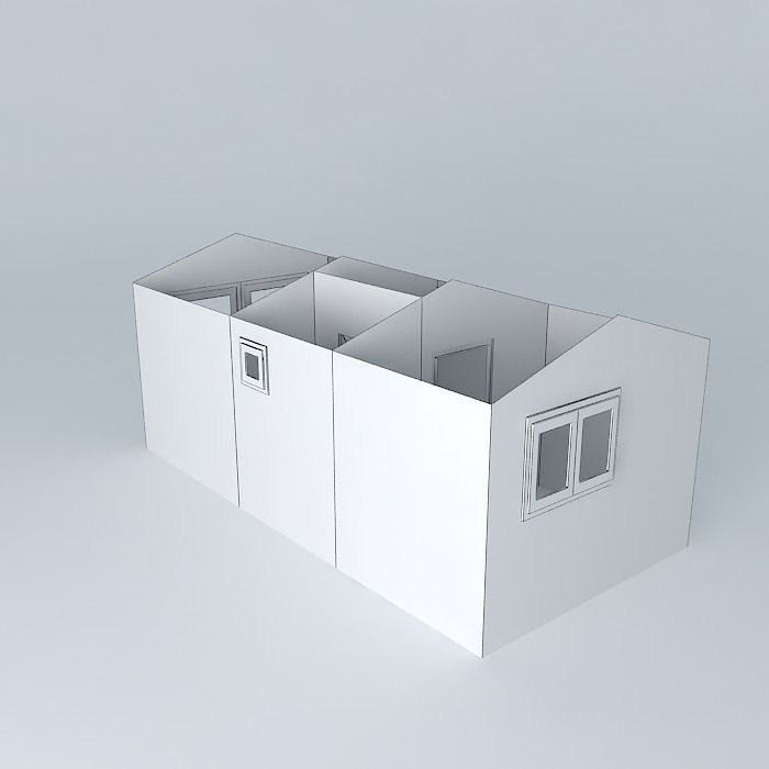 House section Free 3D model_3