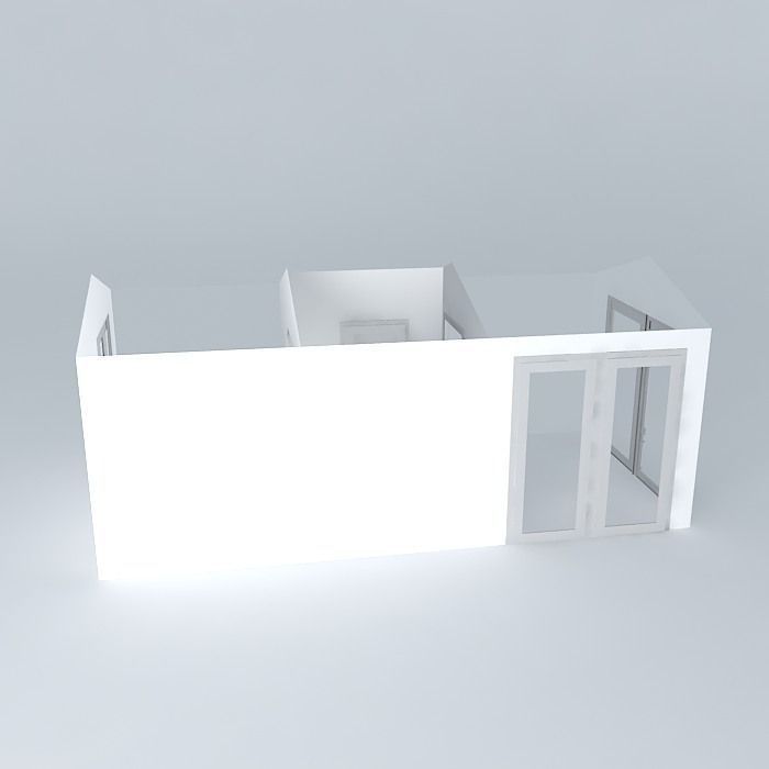 House section Free 3D model_2