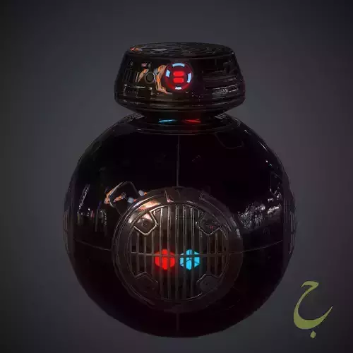 Star wars droid Low-poly 3D model