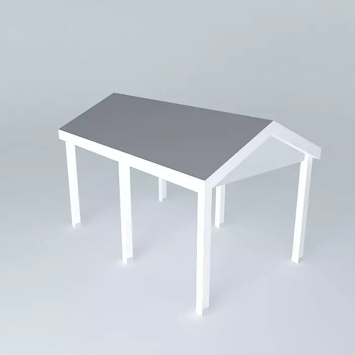 Carport shelter Free 3D model