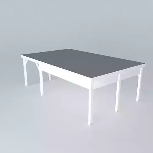 Carport table with top