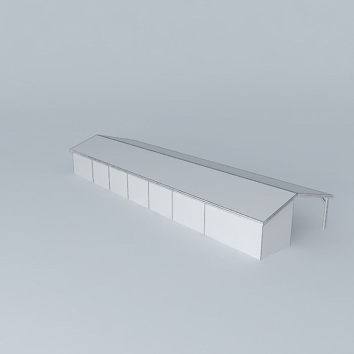 House section Free 3D model_3