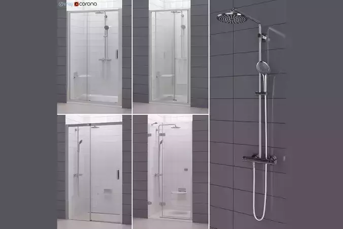 Set of shower doors RAVAK set 52