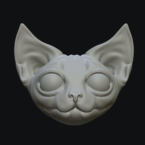Sphynx Cat 3D print model