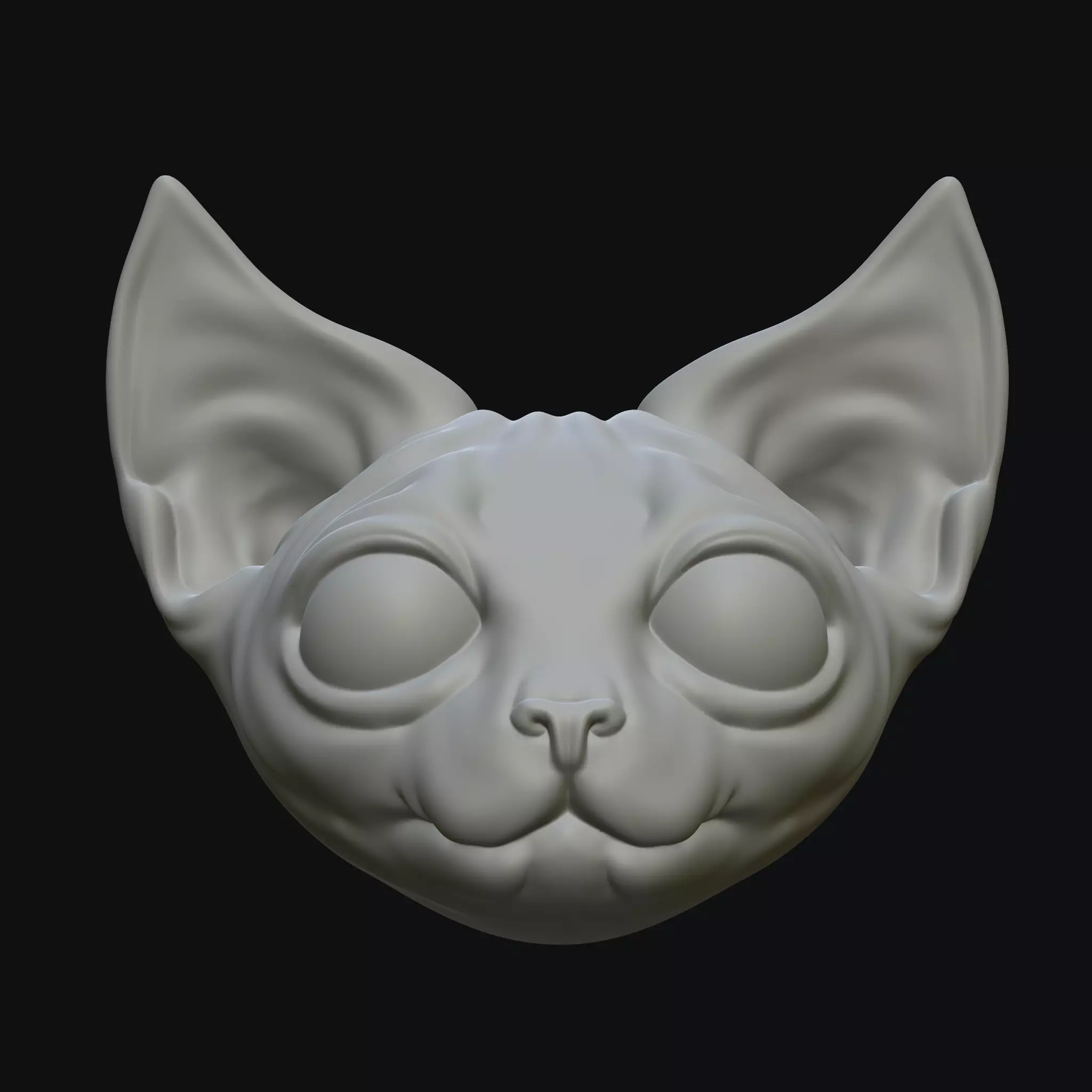 Sphynx Cat 3D print model
