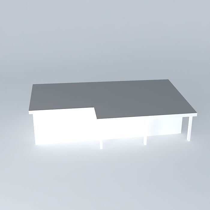 House section Free 3D model_2
