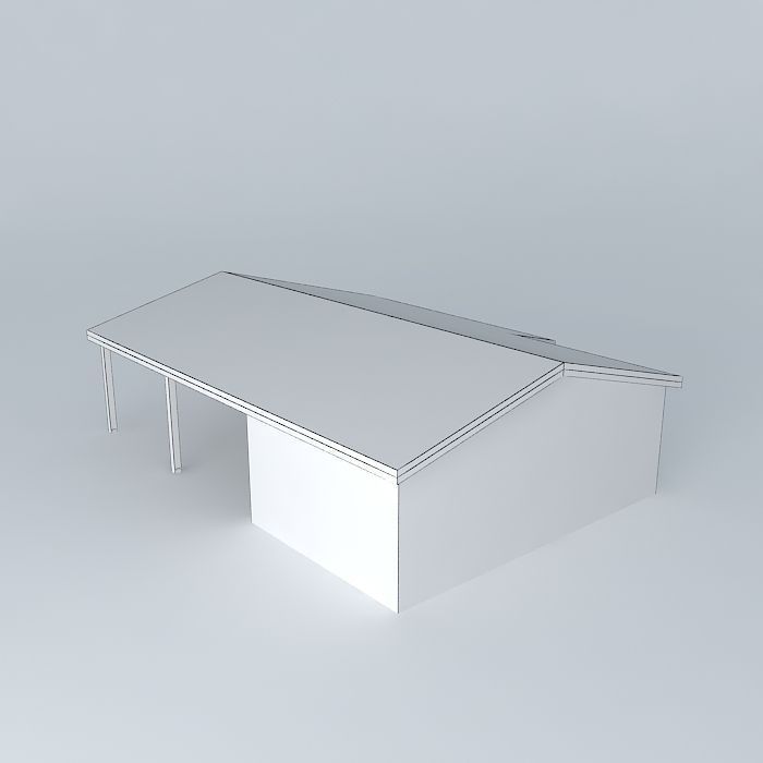 House section Free 3D model_3