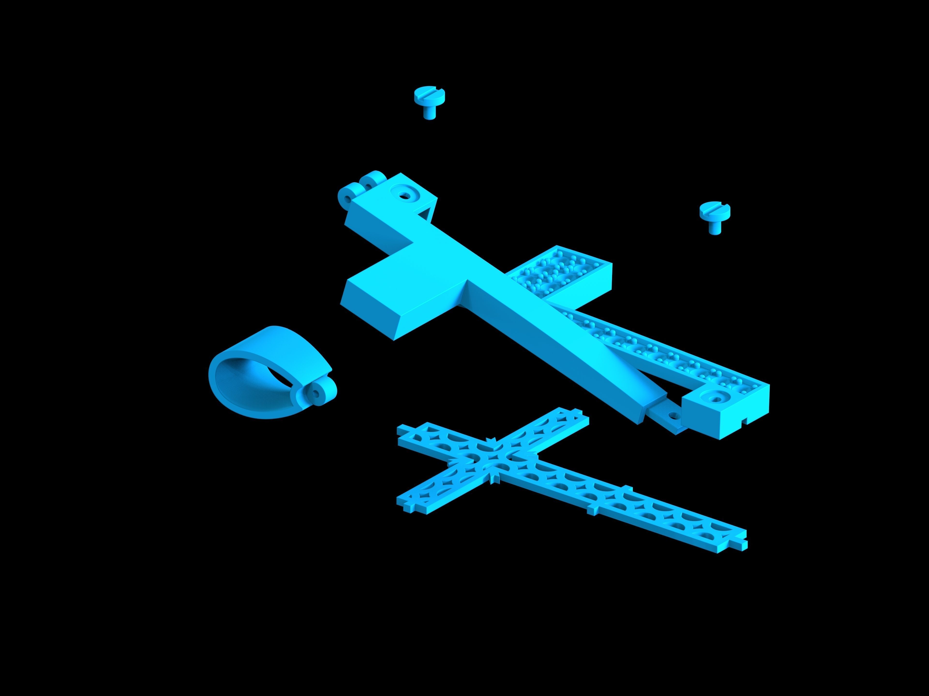 Cross 002 3D print model_11