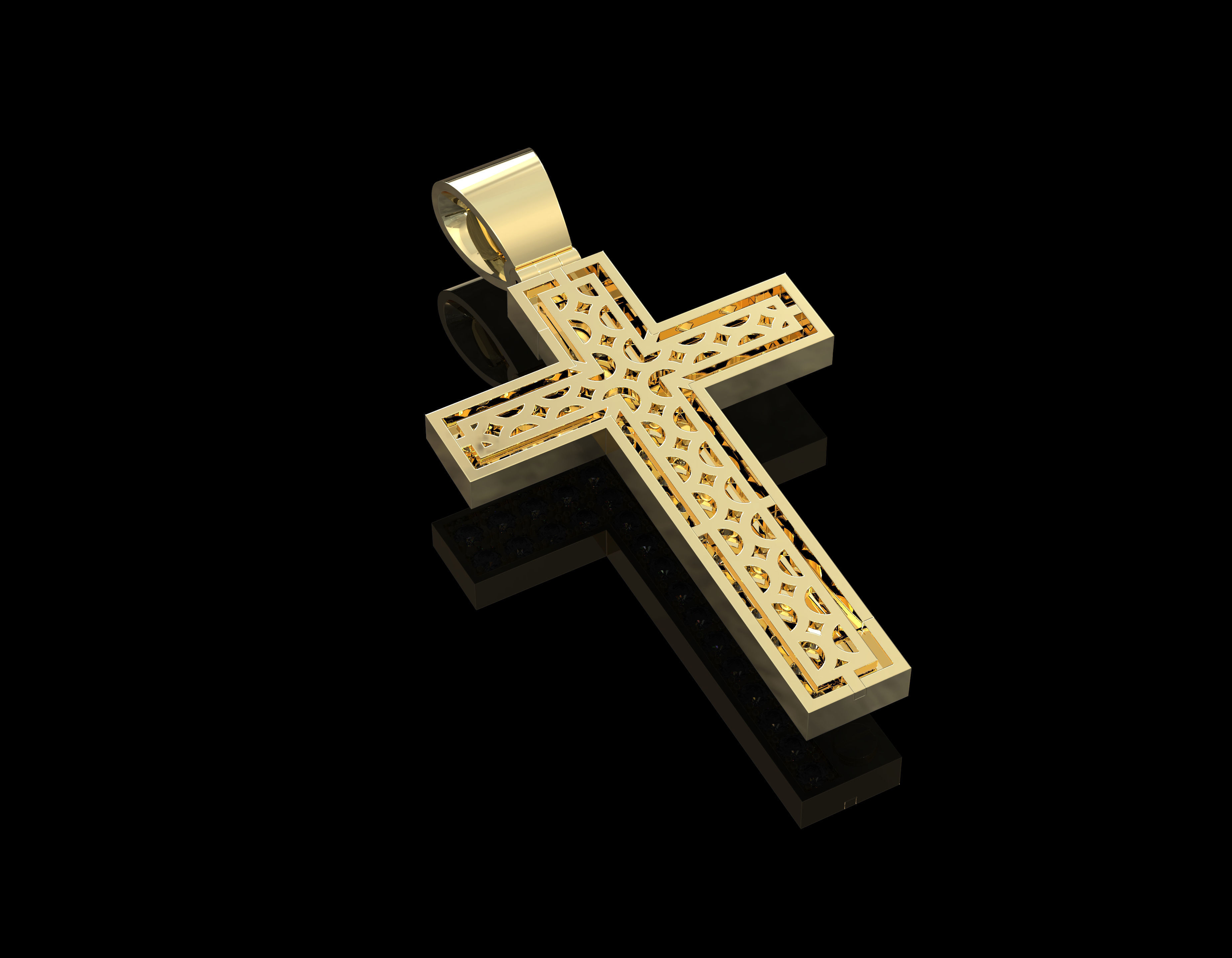 Cross 002 3D print model_5