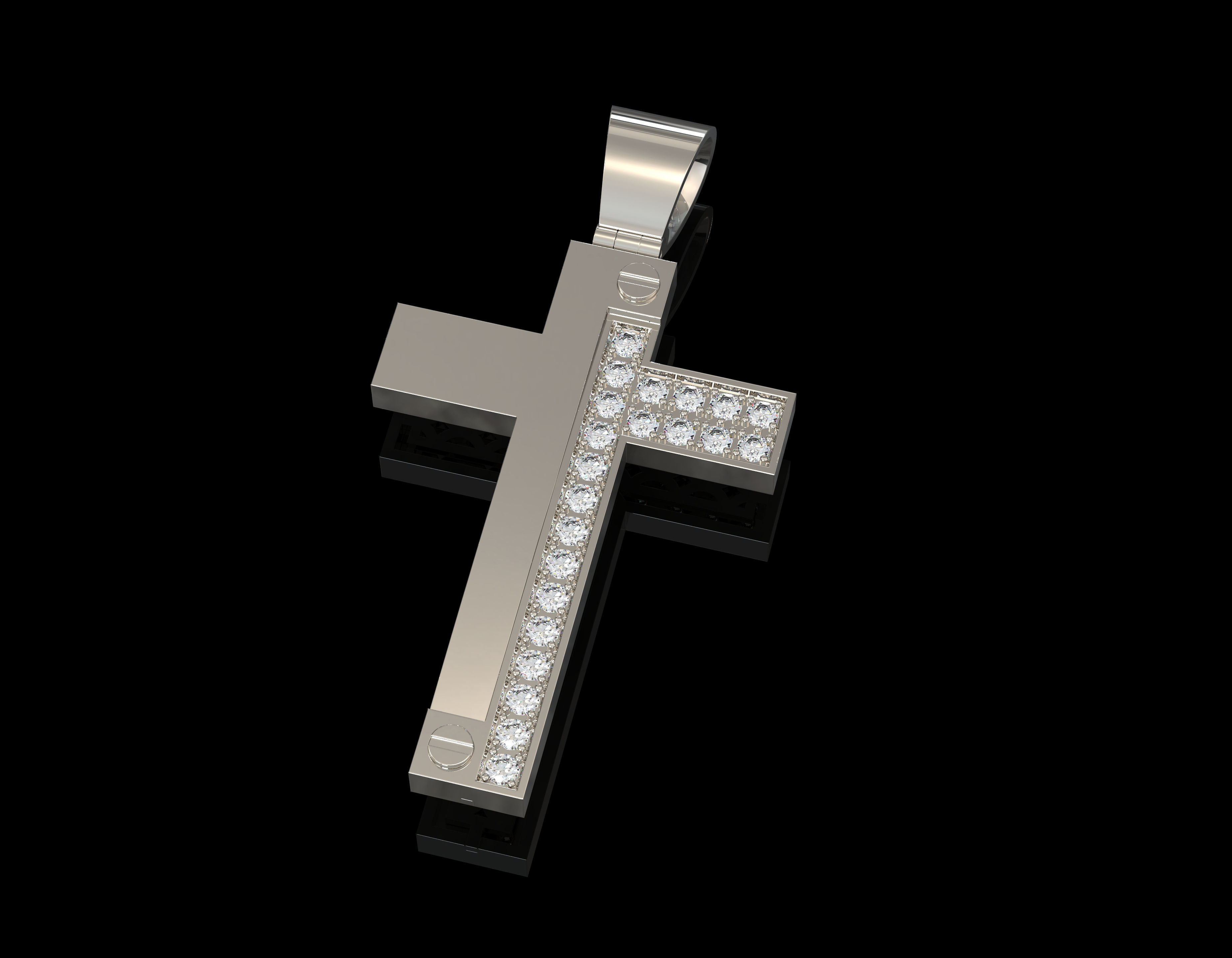 Cross 002 3D print model_3