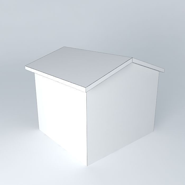 Tool house Free 3D model_3