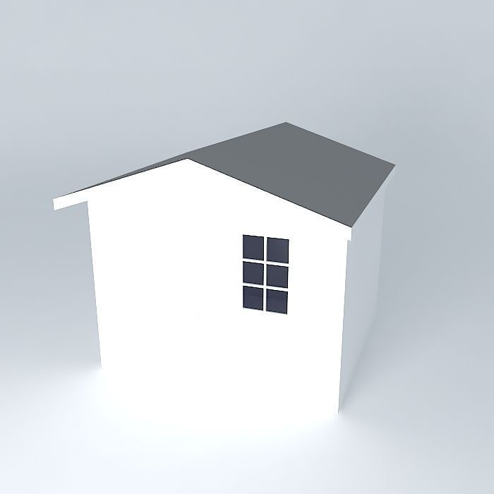 Tool house Free 3D model_1